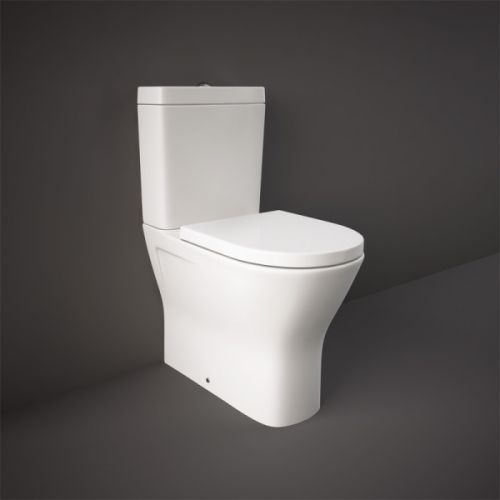 Marbella Rimless Fully Back To Wall Toilet & Soft Close Seat  (13676)
