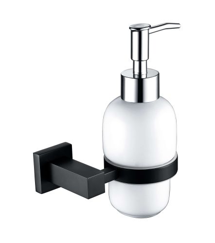 ER Noir Soap Dispenser & Holder - Black (14909)