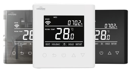 Cosytoes Curve WiFi Timerstat for Electrical Underfloor Heating (Reflection) - 17380