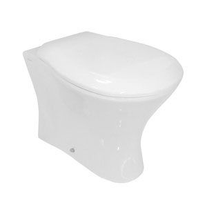 Olympia Formosa Back to Wall Toilet & Soft Close Seat  (14010)
