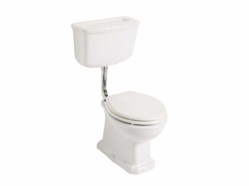 Olympia Impero Low Level Toilet & Soft Close Seat  (14036)
