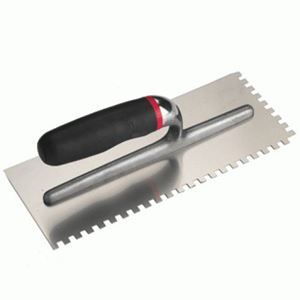 Forte Stainless Steel Notched Trowel 8x8x8mm - 12756