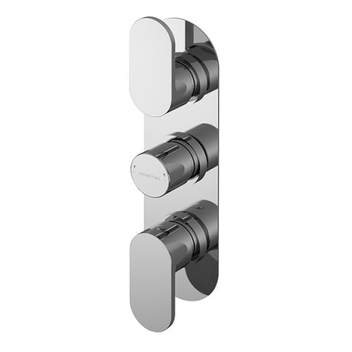 Asquiths Solitude Triple Concealed Shower Valve (17690)
